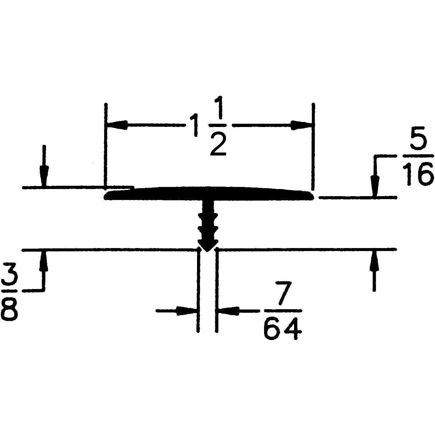 Edge Supply White 3/4 in x Center Barb Tee Moulding T Molding Hobbyist Pack Small Projects Arcade Machines and Tables - Image 4