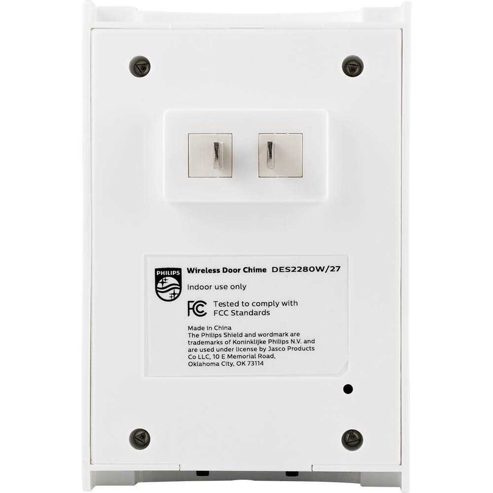 Philips Plug-In 8-Melody Doorbell Kit - Image 3