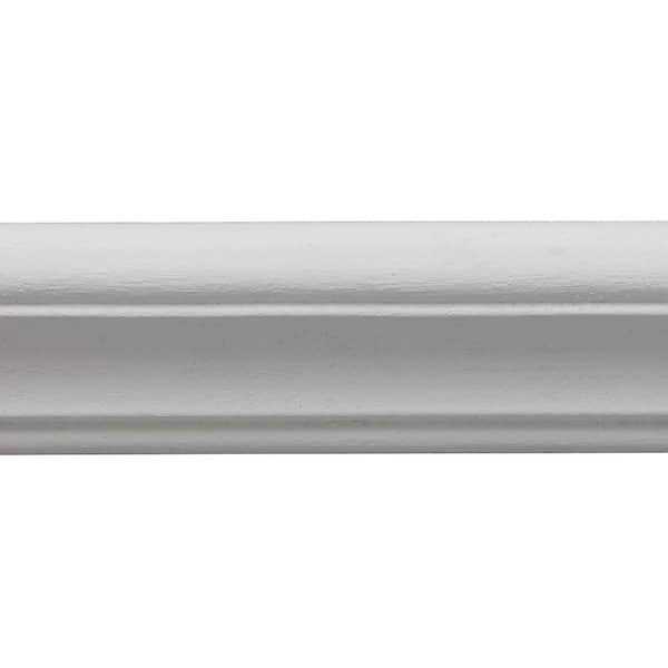 Ornamental Mouldings 20512-4FTFJP Traditional Moulding 1 in. D . x 1 in. W W W W. x 48 in. L . Primed White Hardwood Panel Moulding - Image 5