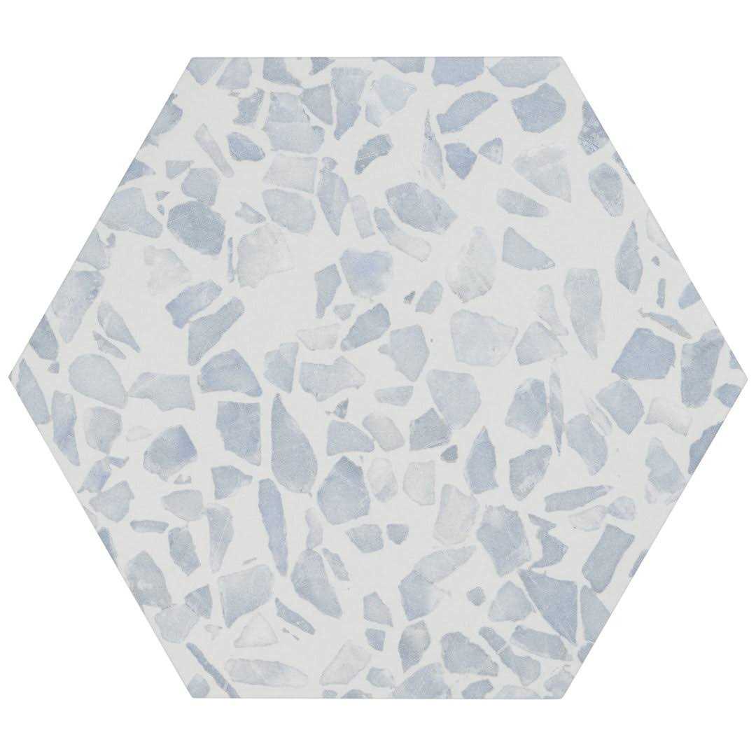Ivy Hill Tile Fusion Hex Terrazzo 9.13 in. x 10.51 in. Matte Porcelain Floor and Wall Tile - Image 4