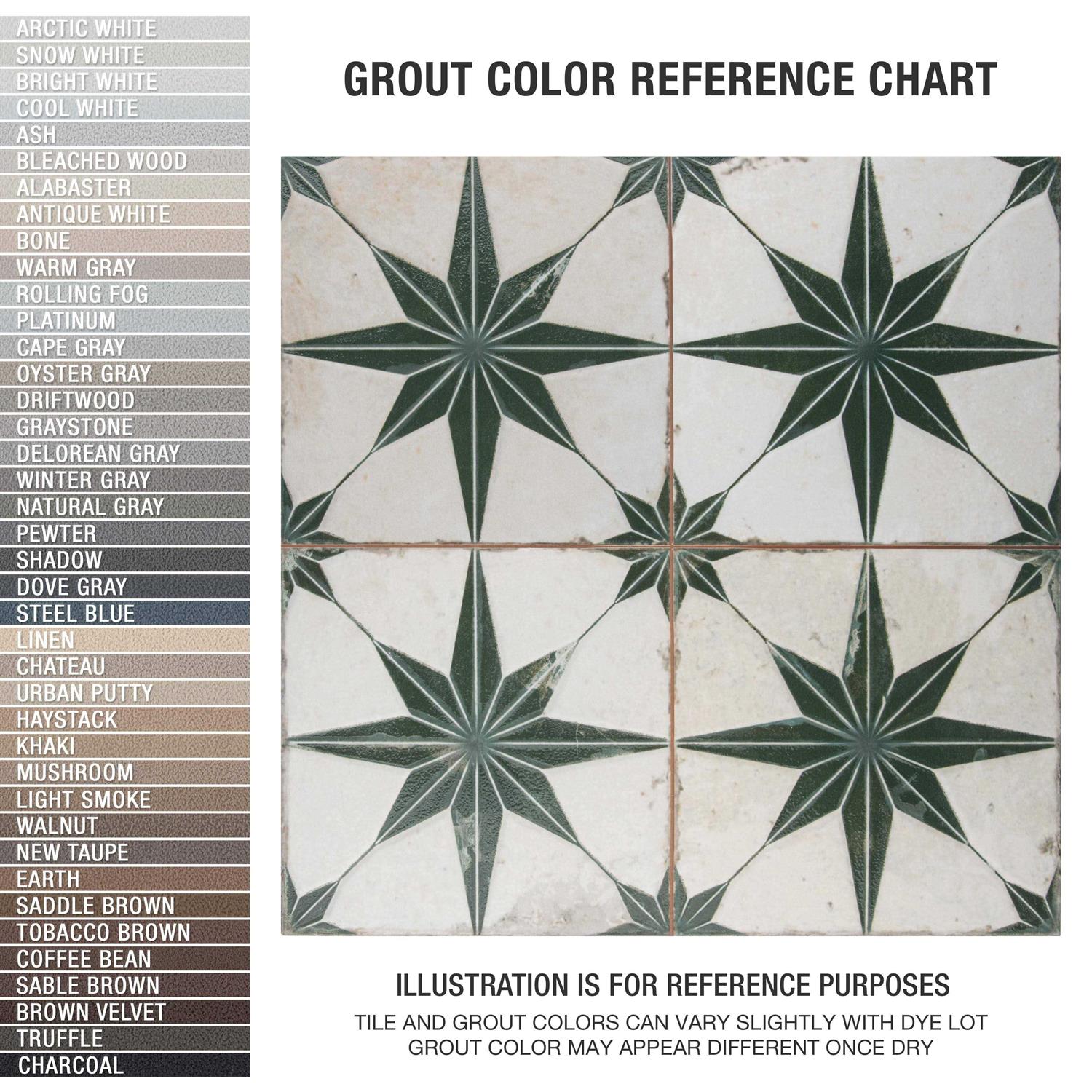 Kings 18 x 18 Ceramic Patterned Wall & Floor Tile Merola Tile - Image 5