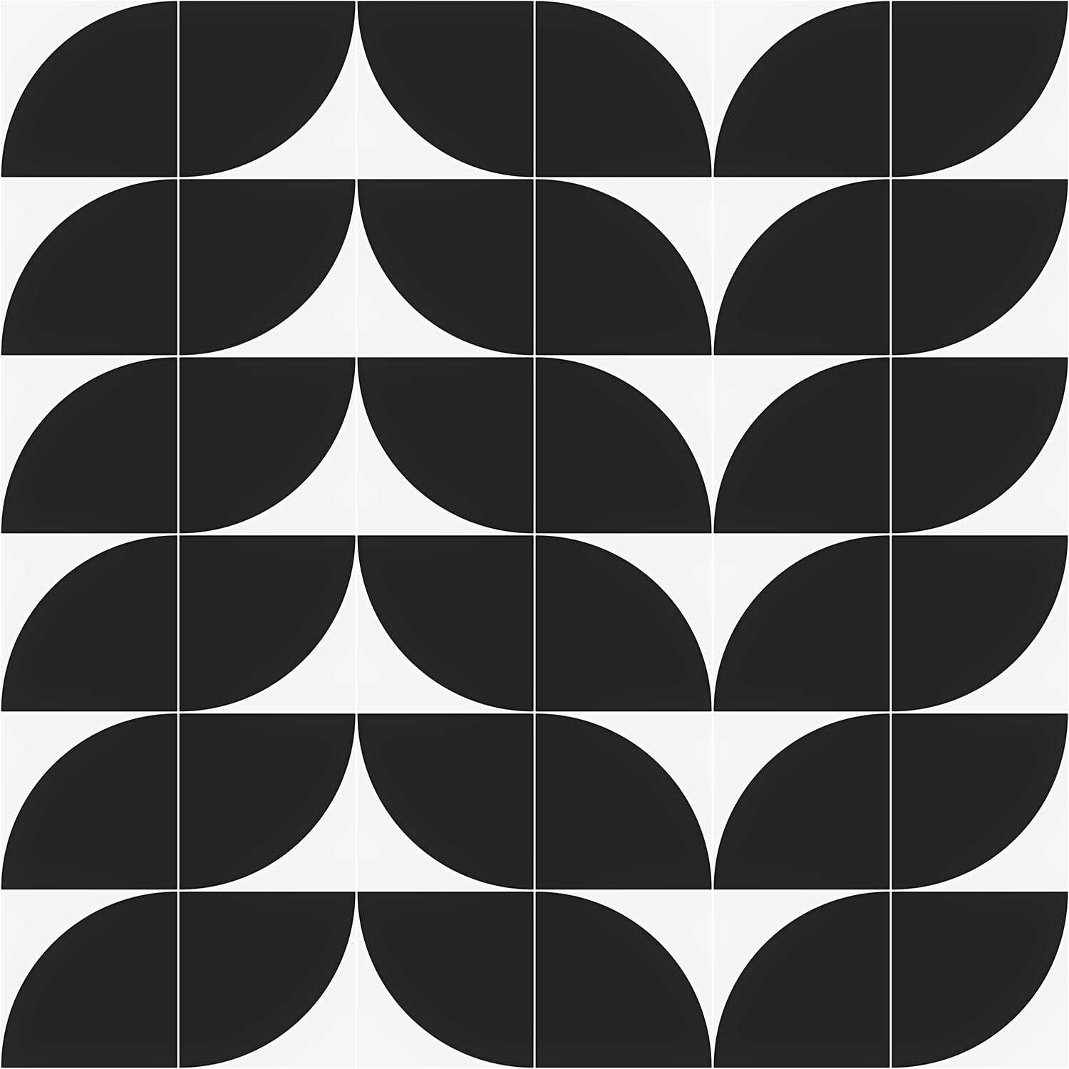 Ivy Hill Tile Tori Crescent 8 in. x 8 in. Matte Porcelain Floor and Wall Tile - Image 4