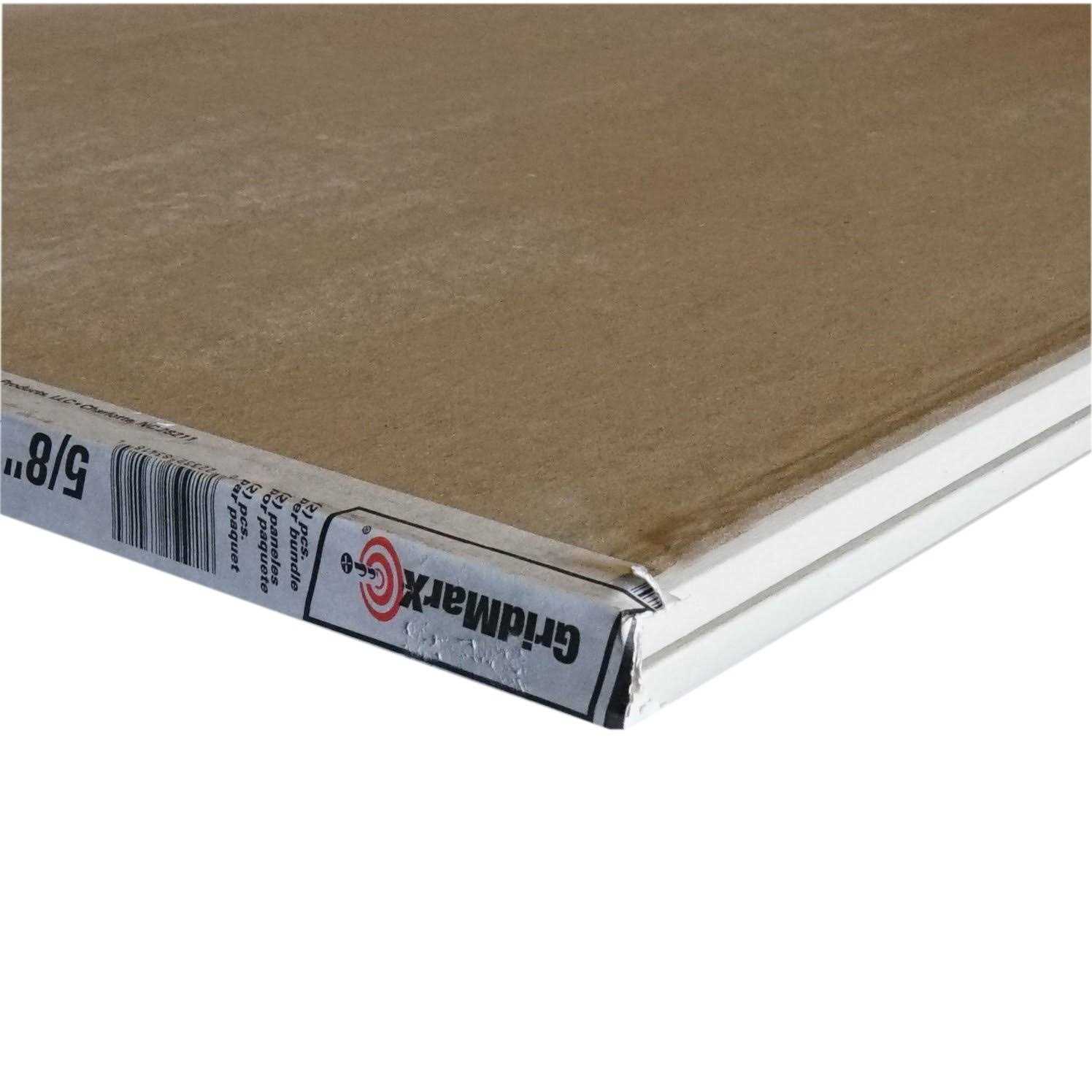 Gold Bond 5/8-in x 4-ft x 8-ft Fire-Shield Type x Drywall Panel - Image 4