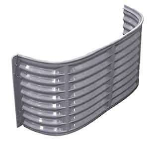 Shape Products 37 in. x 12 in. x Steel Straight Area Window Well - Image 4