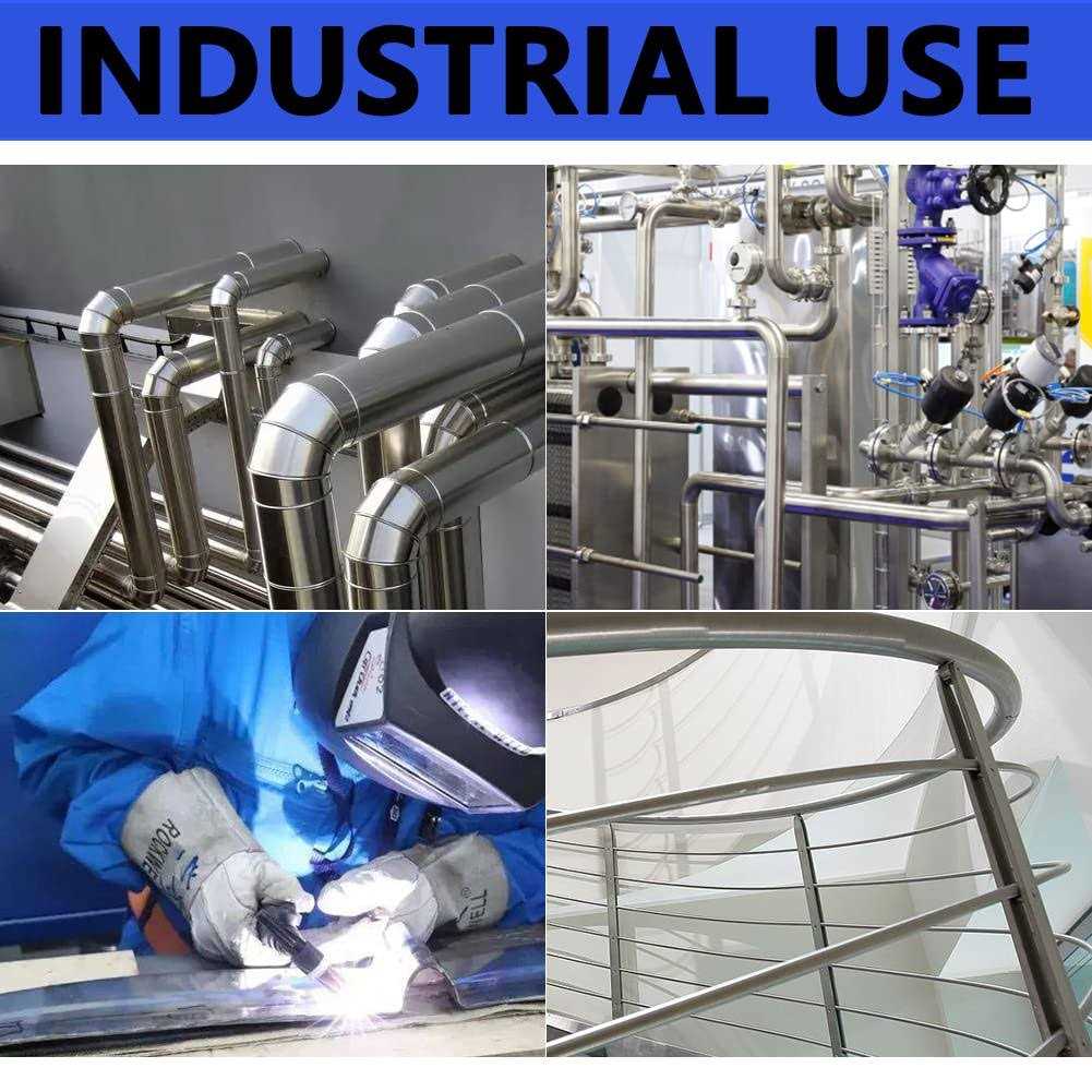 Tynulox OD 304 Stainless Steel Tube Thickened Pipe Wall & Weldable Tubing - Image 3