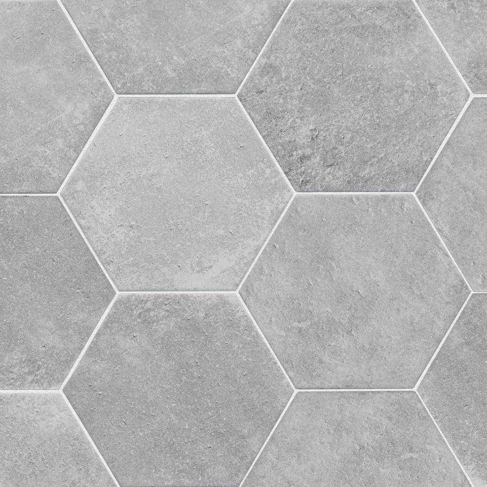MOLOVO Dakota Hexagon 7.87 in. x 9.45 in. Matte Porcelain Floor and Wall Tile - Image 3