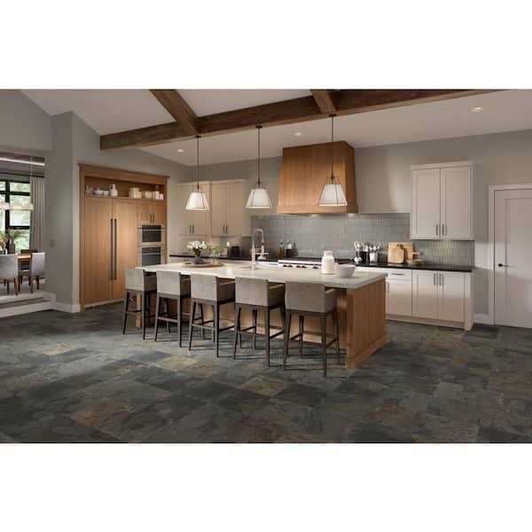Emser Tile Slate Rustic Gold 15.87 in. x 15.87 in. Slate Floor and Wall Tile - Image 3
