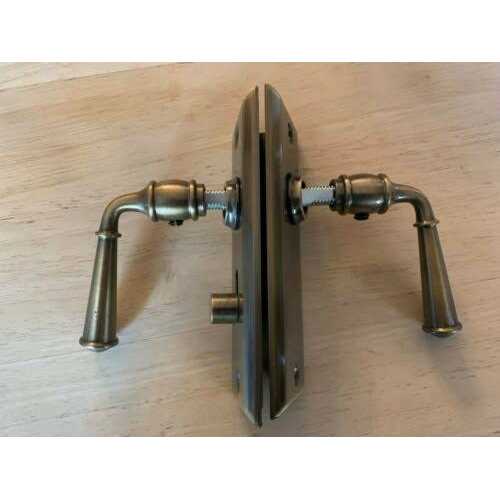 idh by St. Simons Solid Brass Heavy Duty Silent Roller Latch with Square Strike Finish 12017-10B - Image 4