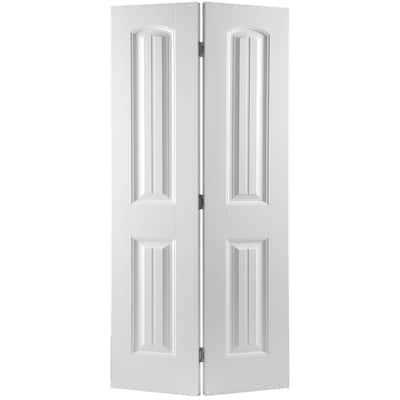 Masonite Cheyenne 2-Panel Camber Top Primed Hollow-Core Smooth Composite Bi-fold Interior Door Masonite - Image 3