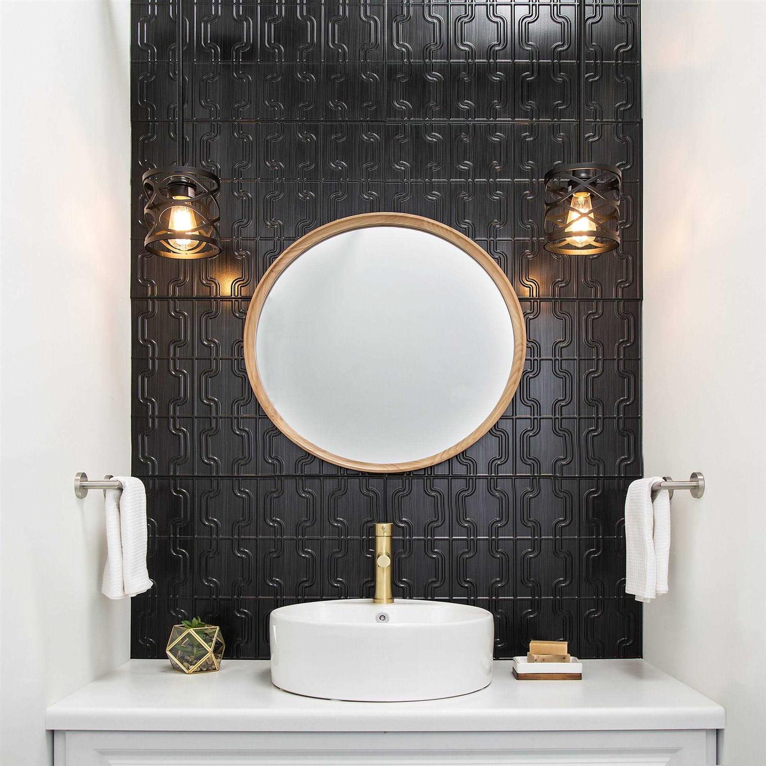 Fasade Chain Decorative Vinyl Backsplash - Image 5