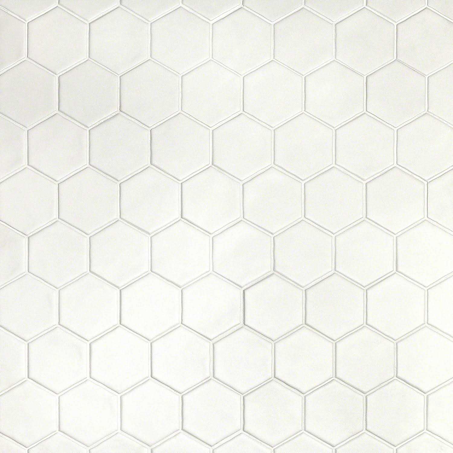 Ivy Hill Tile Maine Cement Hexagon Matte Ceramic Mosaic Floor and Wall Tile - Image 3