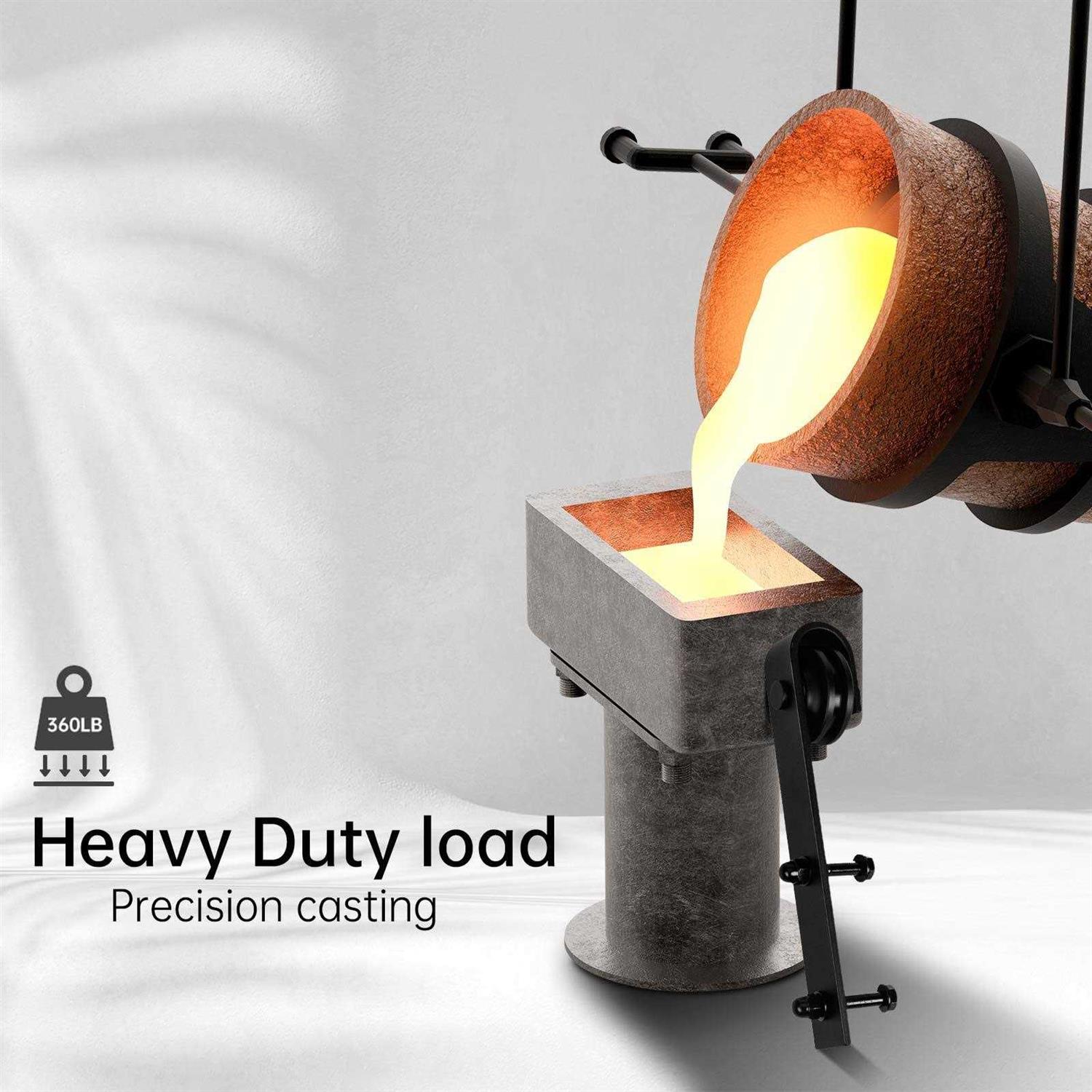 EaseLife 8 ft Double Door Sliding Barn Door Hardware Track Kit Pulley,Heavy Duty,Slide Smoothly Quietly,Easy Install - Image 5