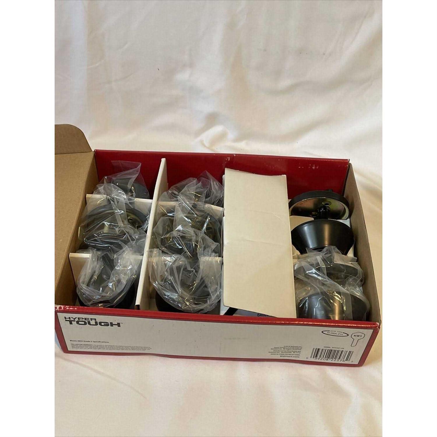 Hyper Tough Keyed Entry Tulip Doorknob and Deadbolt Combo - Image 4