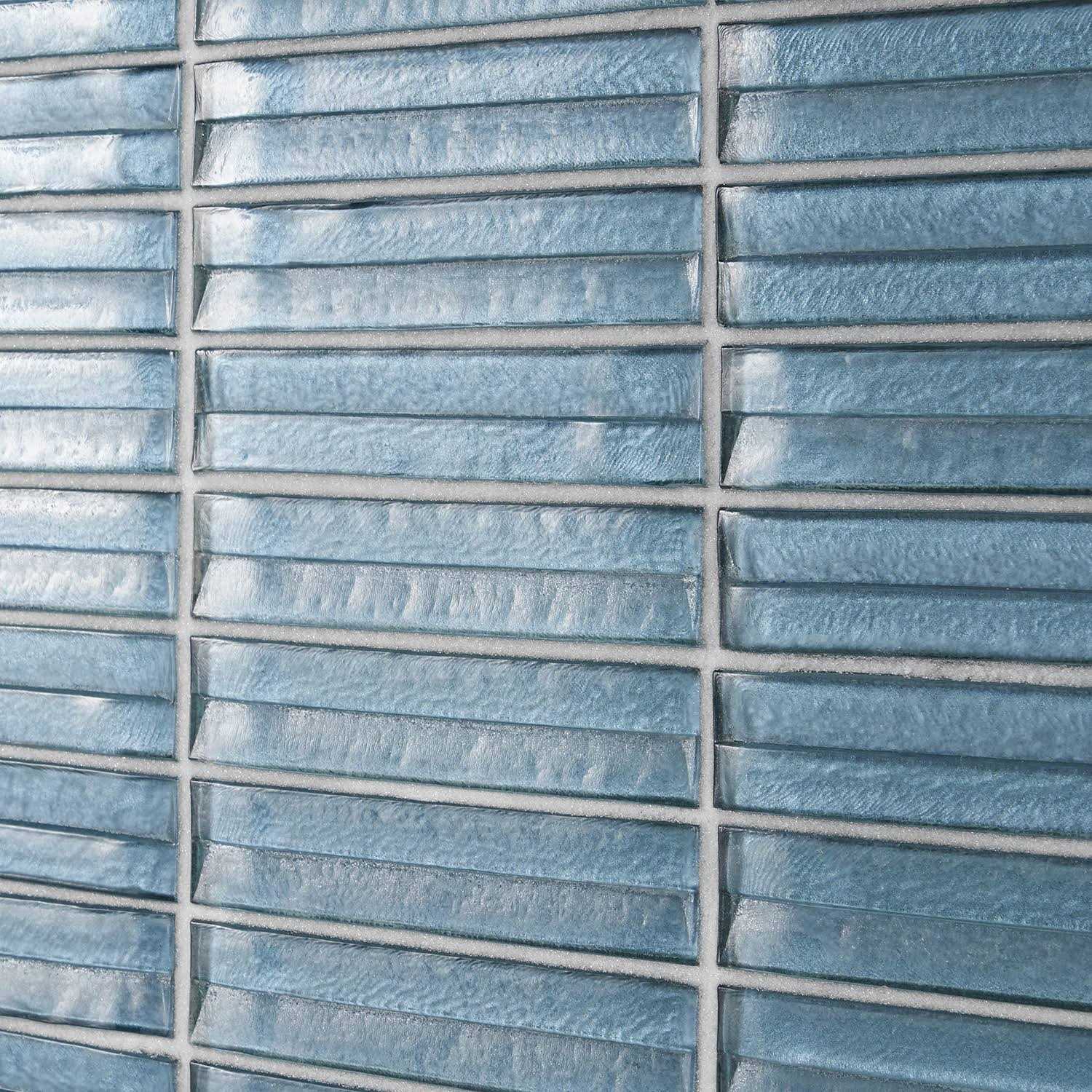 Ivy Hill Tile Tara 11.61 in. x 11.73 in. Stacked Glass Mosaic Tile - Image 4