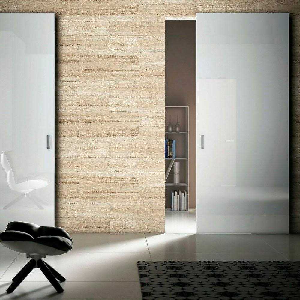 Milcasa Store Magic 2 Wall Mount Concealed Sliding System for Wood Doors. Made in Italy. 1100 - Image 3