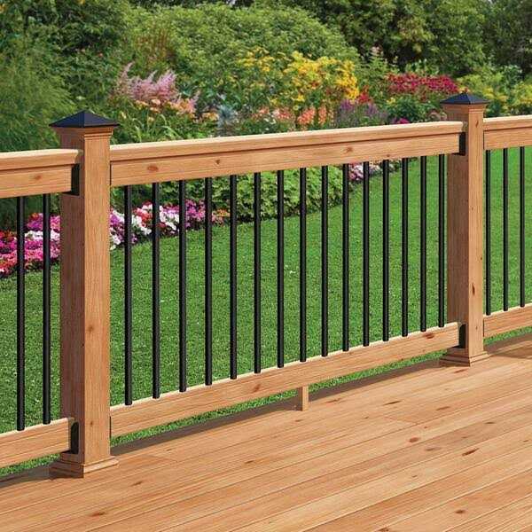 2 in. x 4 in. x 6 ft. Cedar Moulded Rail - Image 4