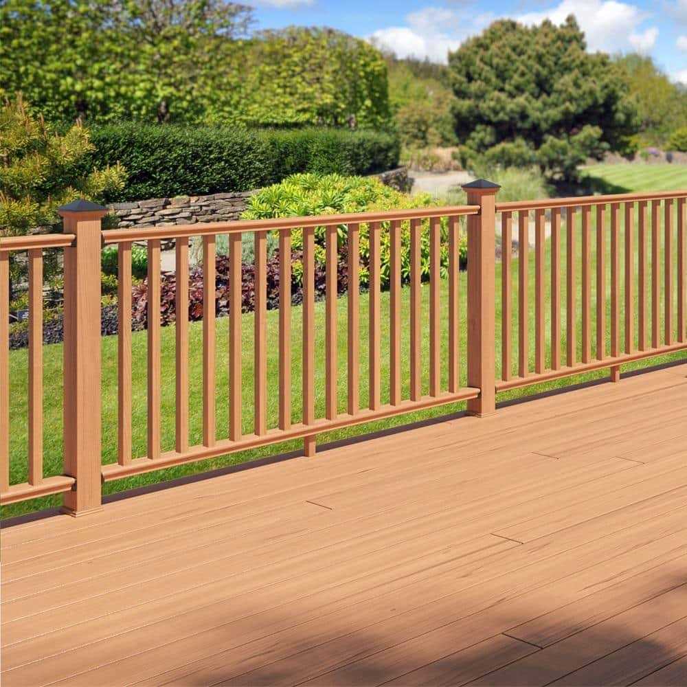 2 in. x 4 in. x 6 ft. Cedar Moulded Rail - Image 5