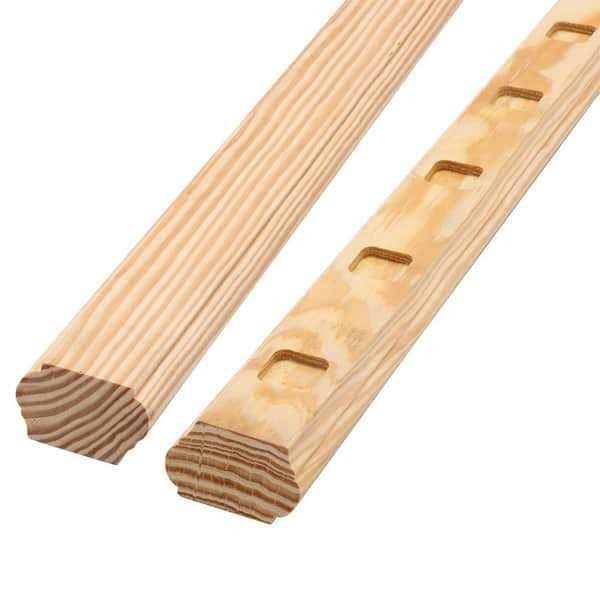 ProWood 6 ft. Southern Yellow Pine Routed Rail Kit with SE Spindles - Image 3