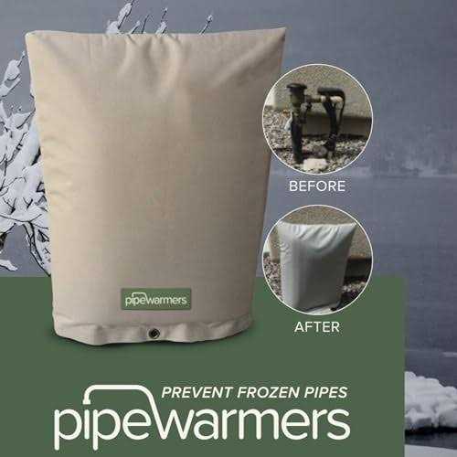 PipeWarmers The Original Pipe Insulation Cover Winter Pipe Insulation,Pump Cover - Image 4