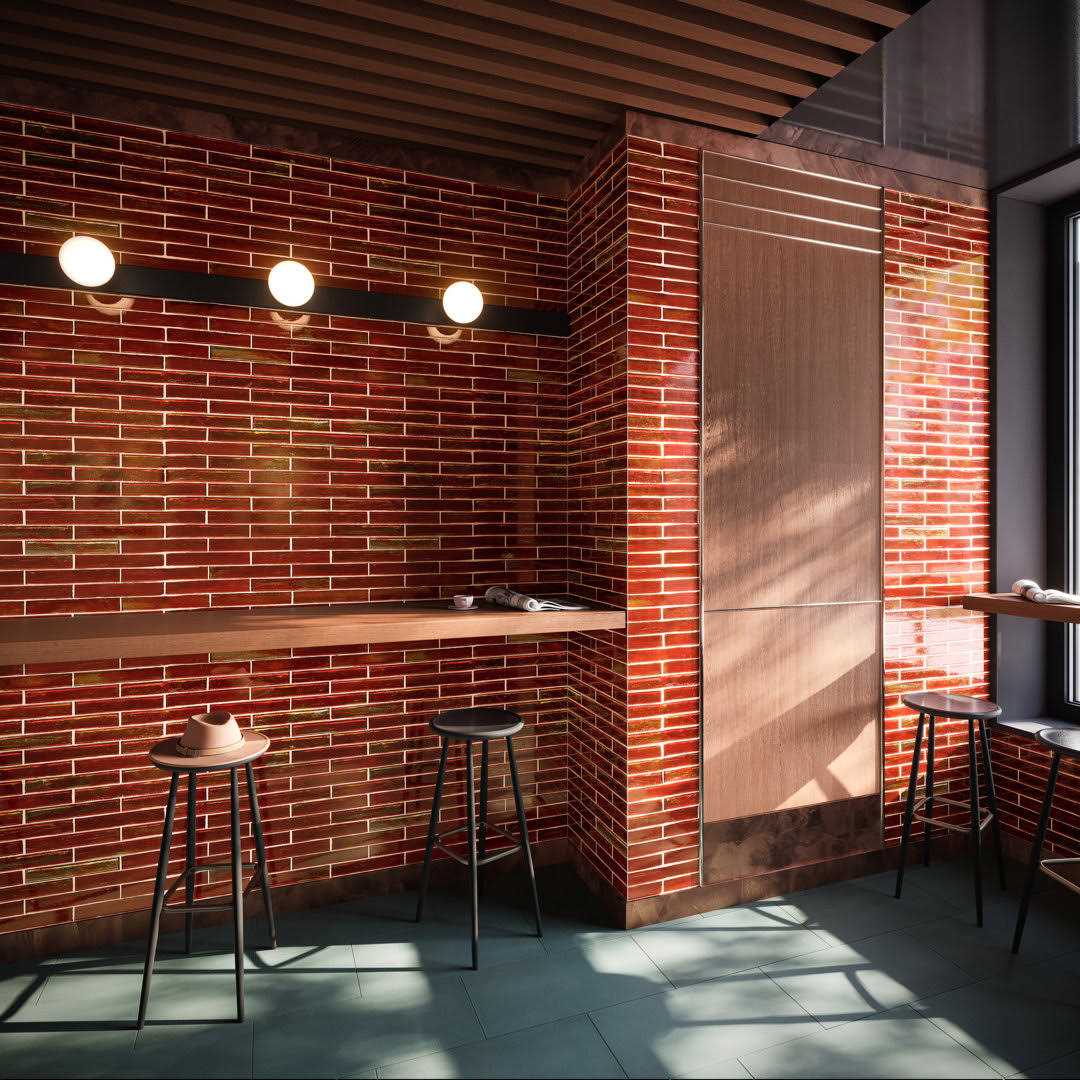 Fargin 1.96'' W x 11.81'' L Glass Subway Singular Tile Ivy Hill Tile - Image 3