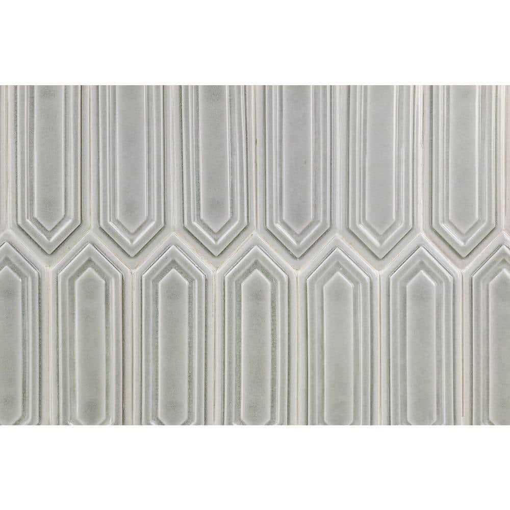 Delphi Hexagon 3 x 9 Straight Edge Ceramic Mosaic Sheet Tile Ivy Hill Tile - Image 3