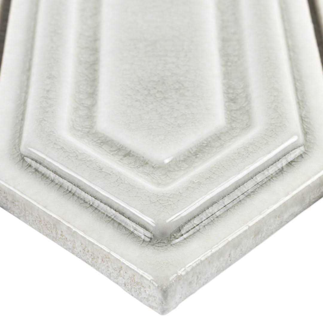 Delphi Hexagon 3 x 9 Straight Edge Ceramic Mosaic Sheet Tile Ivy Hill Tile - Image 5