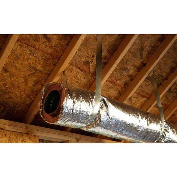 Master Flow 6 in. Dia R-6 Ductwork Insulation Sleeve - Image 3