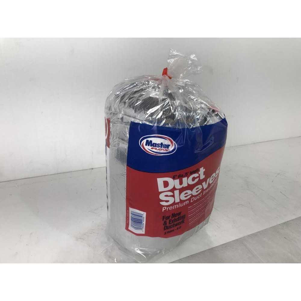 Master Flow 6 in. Dia R-6 Ductwork Insulation Sleeve - Image 4