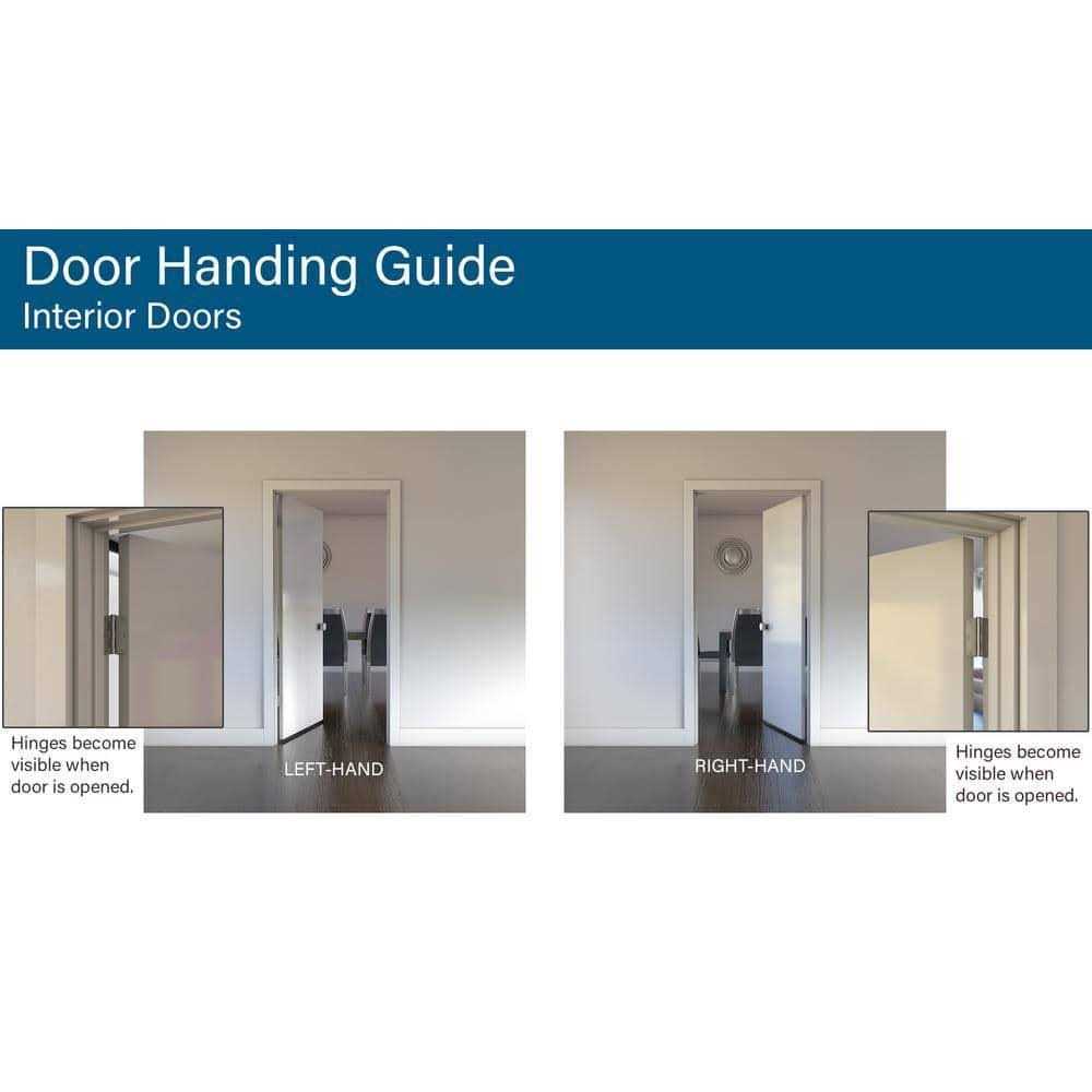 JELD-WEN 80 in. Craftsman Painted Smooth Solid Core Molded Composite MDF Interior Door - Image 5