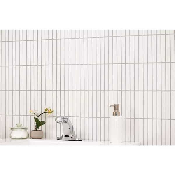 Msi Matte Stacked 12 in. x 12 in. Porcelain Mesh-Mounted Floor and Wall Mosaic Tile - Image 4