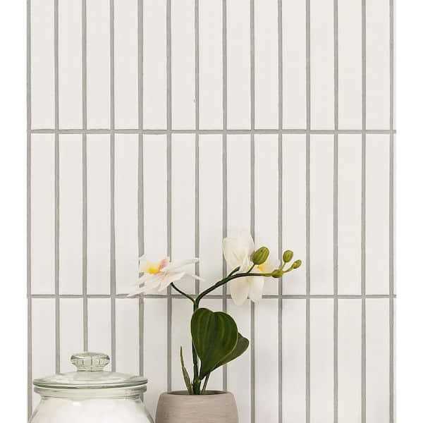 Msi Matte Stacked 12 in. x 12 in. Porcelain Mesh-Mounted Floor and Wall Mosaic Tile - Image 3