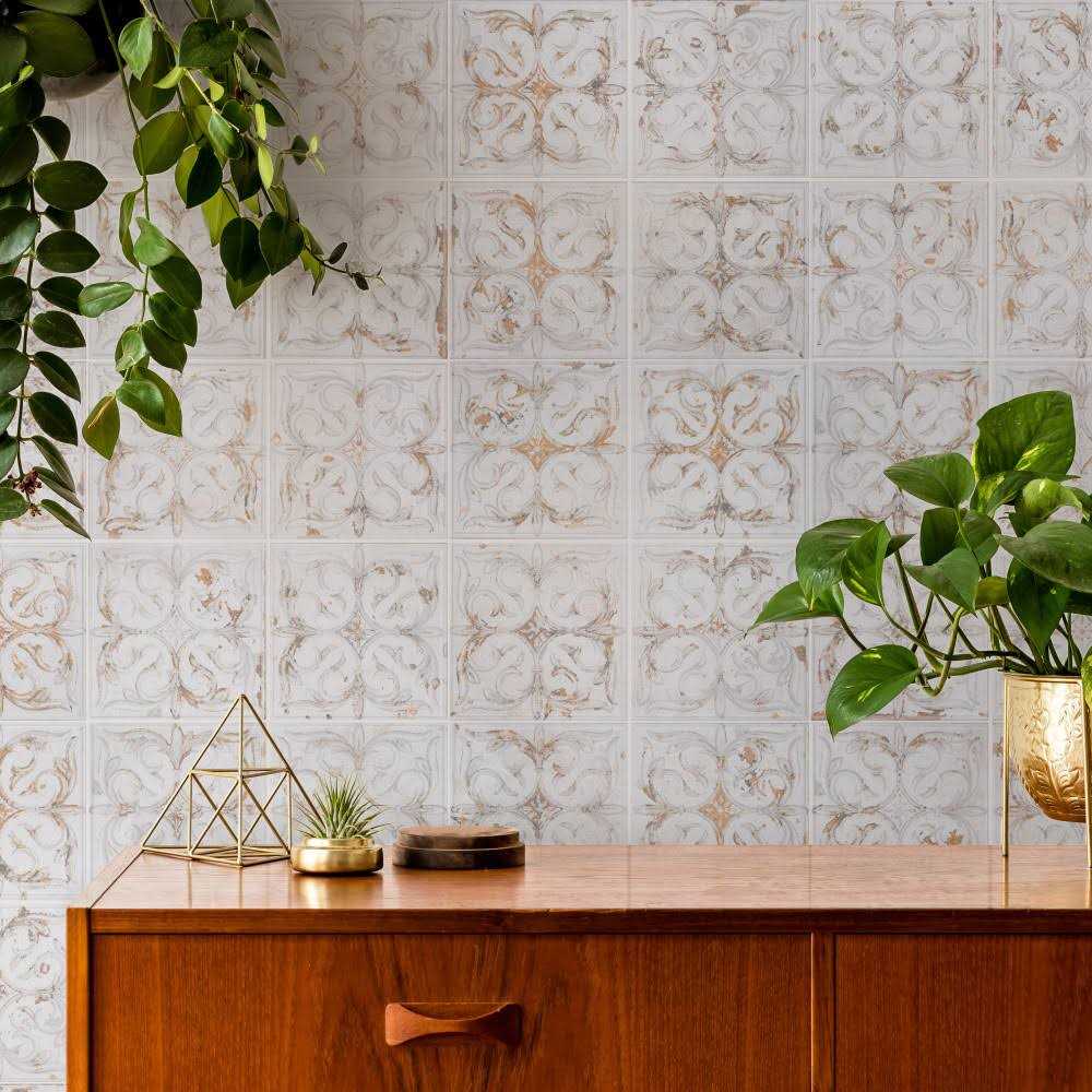 Merola Tile Antigua Lis Porcelain Wall Tile - Image 3