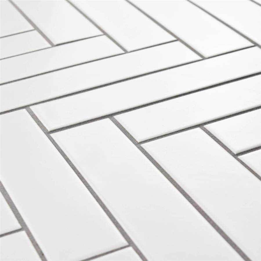 Merola Tile Metro Soho Subway Matte White 1-3/4 in. x 7-3/4 in. Ceramic Floor and Wall Tile - Image 3