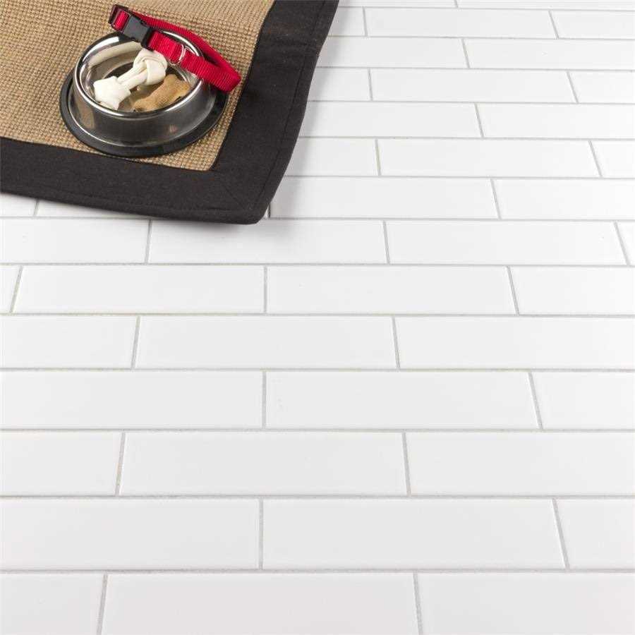 Merola Tile Metro Soho Subway Matte White 1-3/4 in. x 7-3/4 in. Ceramic Floor and Wall Tile - Image 5