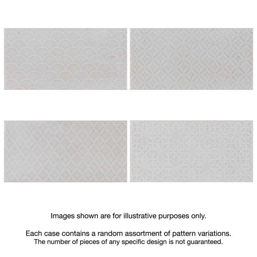 Merola Tile Camden Decor 4 in. x 8 in. Ceramic Wall Tile - Image 5