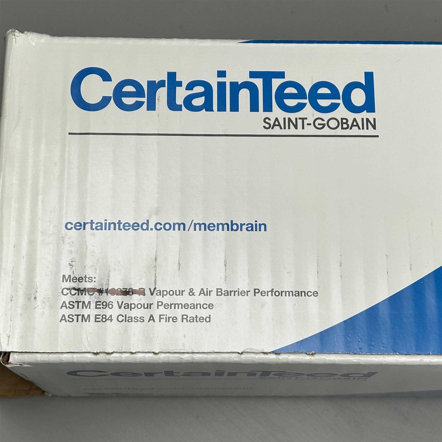 CertainTeed MemBrain 9 ft. W x 100 ft. L Air Barrier and Smart Vapor Retarder Roll 933 sq ft - Image 4