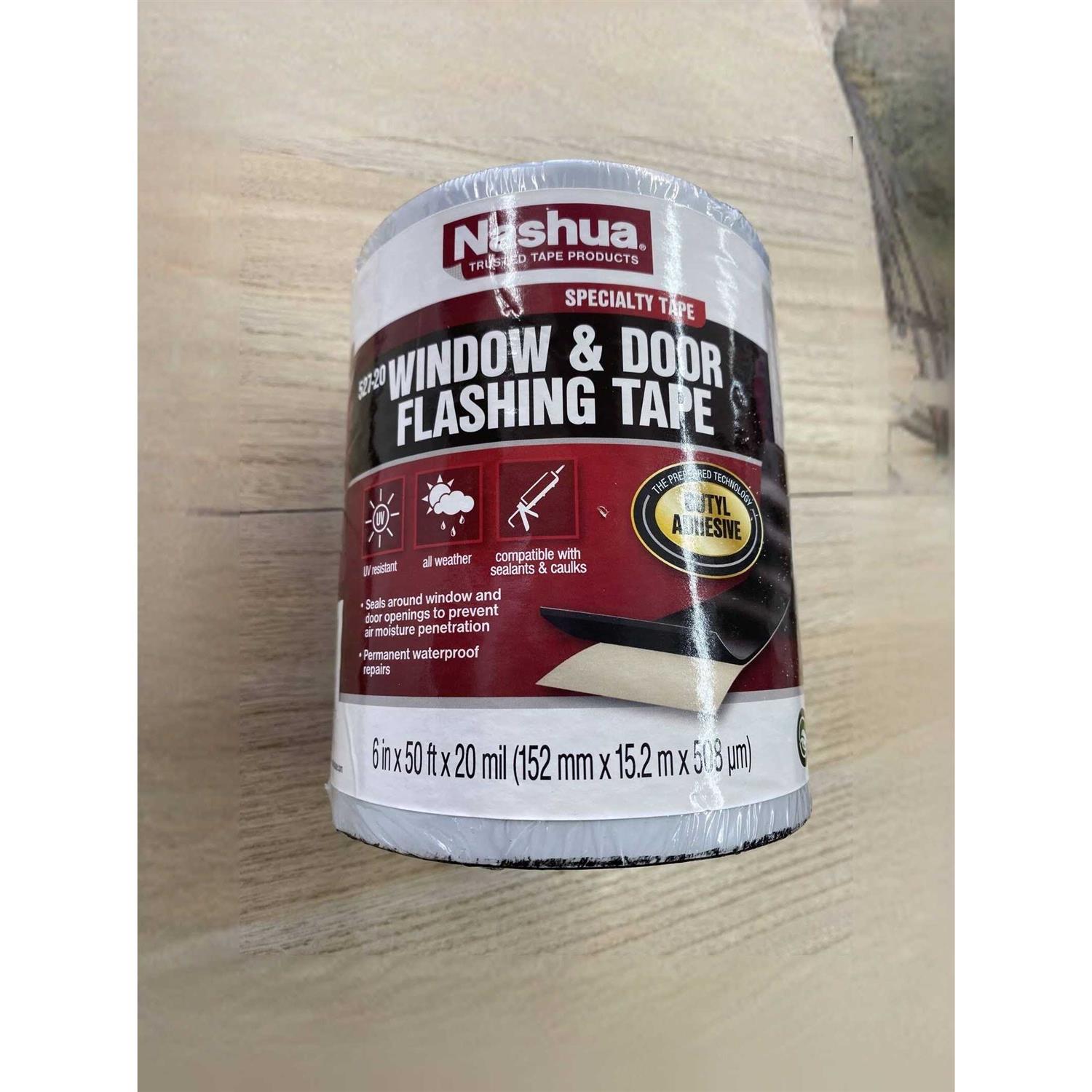 Nashua Tape 6 in. x 50 ft. Window and Door Flashing Tape - Image 3