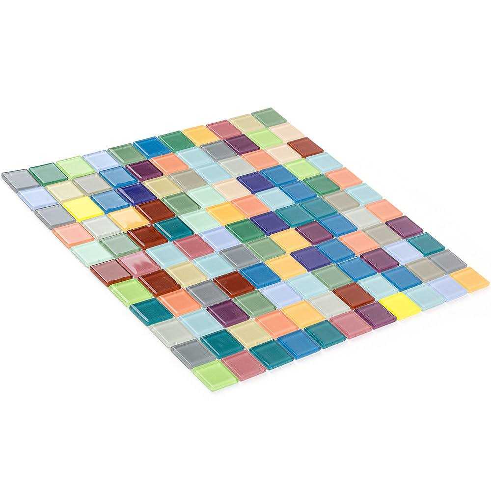 Ivy Hill Tile Fruit Splash 12 in. x 12 in. x 8 mm Glass Floor and Wall Tile - Image 4