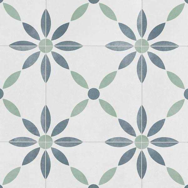 Ivy Hill Tile Aster Square 9 in. x 9 in. Matte Porcelain Floor and Wall Tile - Image 3