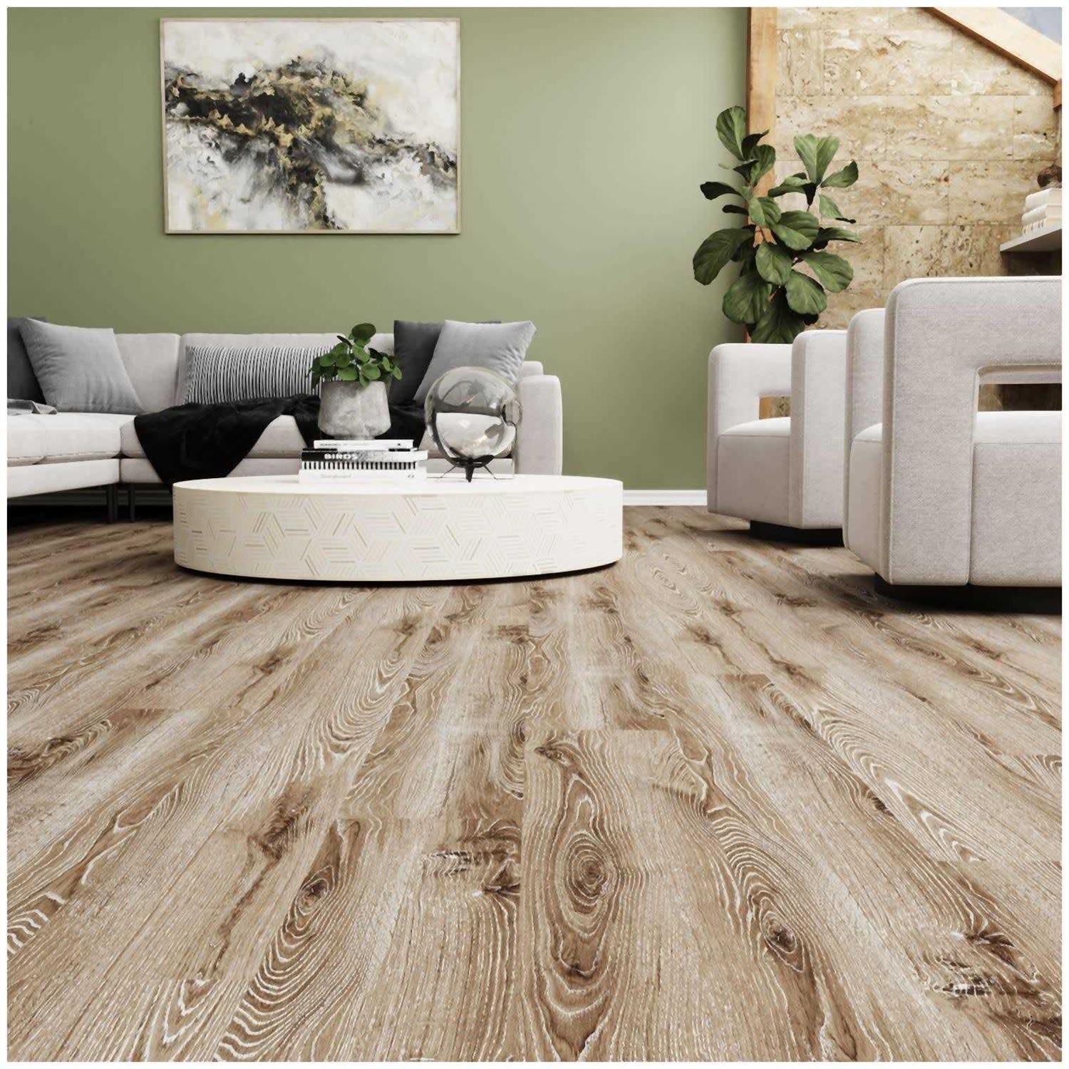 Lucida Surfaces Maxcore 28 MIL x 7.3 in. W x 48 in. L Click Lock Waterproof Luxury Vinyl Plank Flooring - Image 4