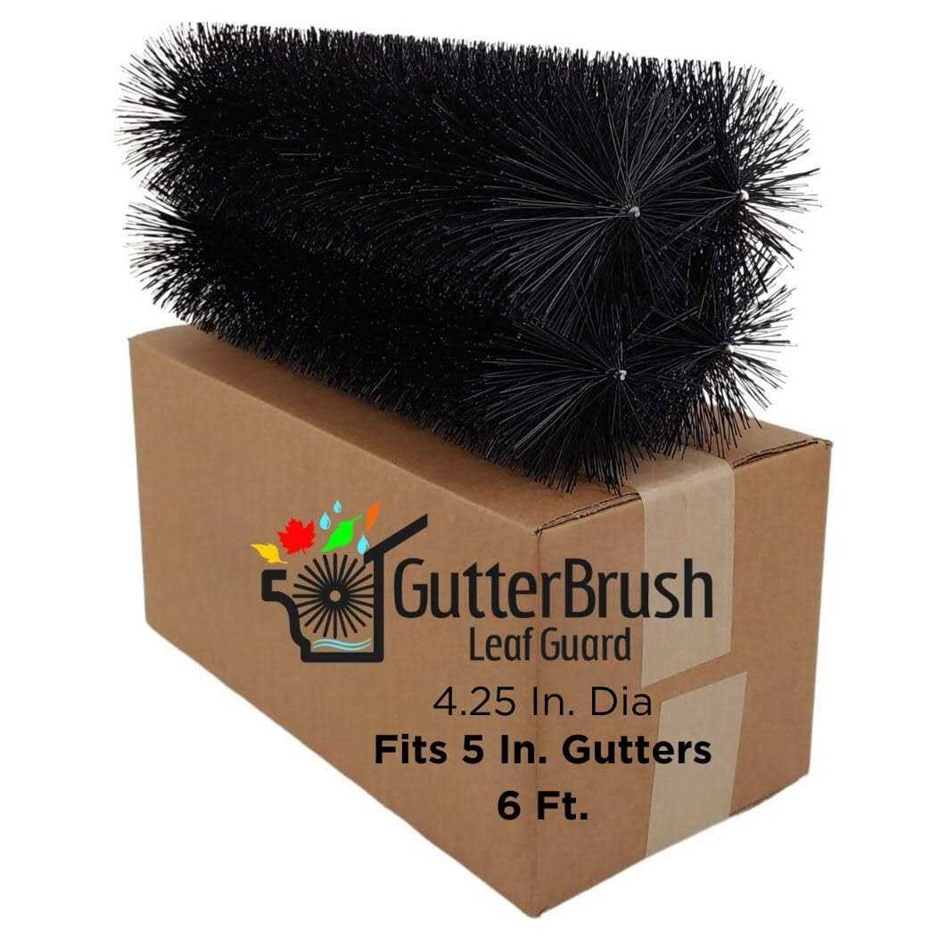 GutterBrush Simple Gutter Guard 5IN-6FT - Image 4
