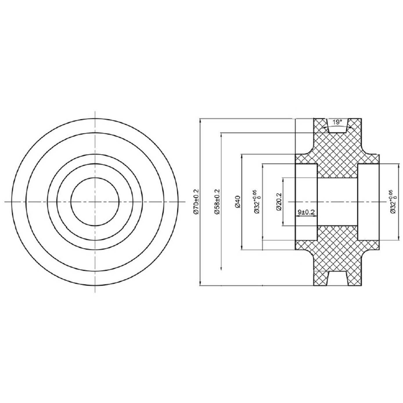 Miseno Mbdh0005x96 96 inch Bent Strap Barn Door Hardware Kit - Image 5
