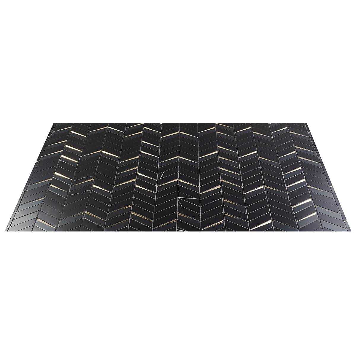 Ivy Hill Tile Mogo 10.82 in. x 13.3 in. Polished Marble and Glass Wall Mosaic Tile - Image 5