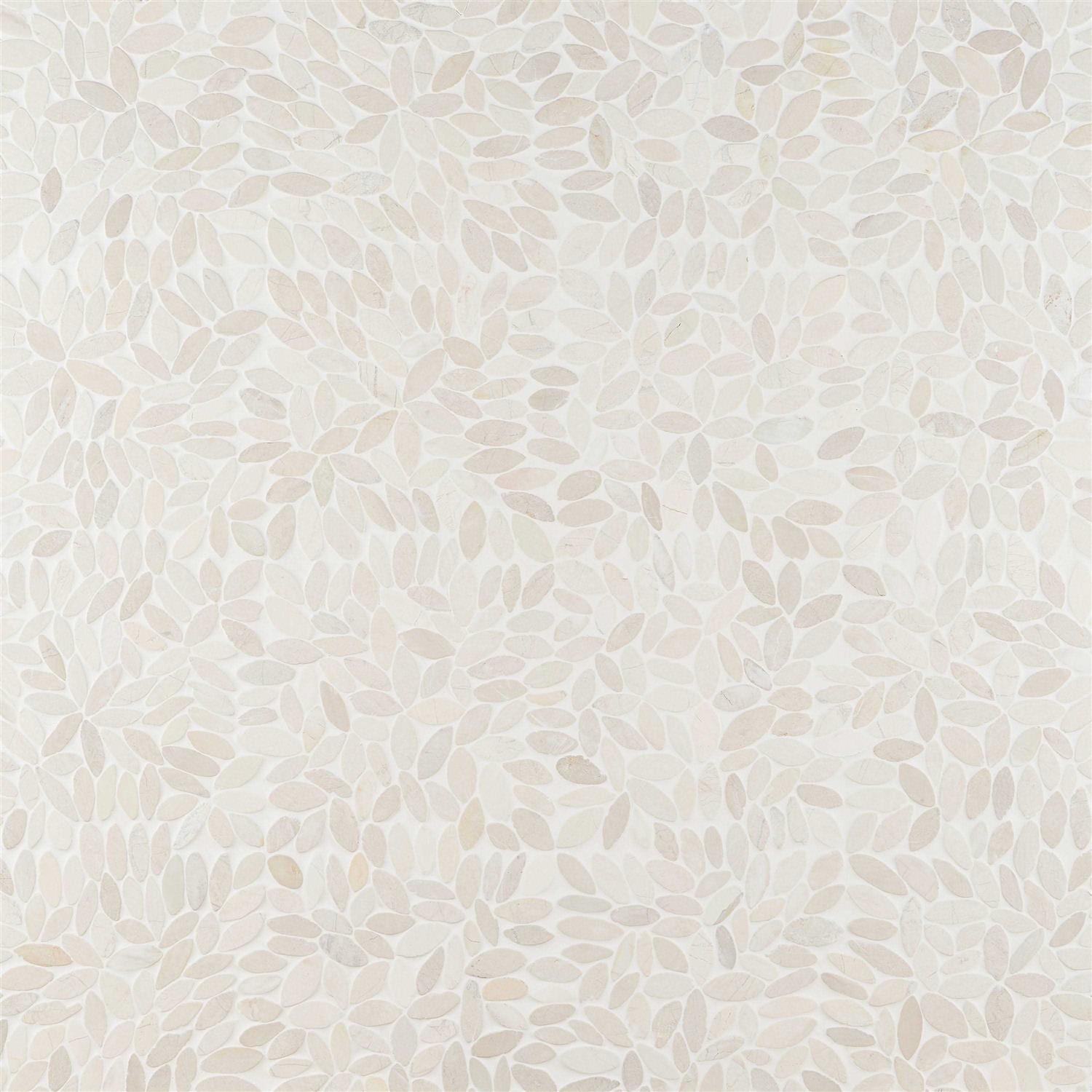 Ivy Hill Tile Countryside Flower 11.81 in. x 11.81 in. Natural Stone Floor and Wall Mosaic Tile - Image 4
