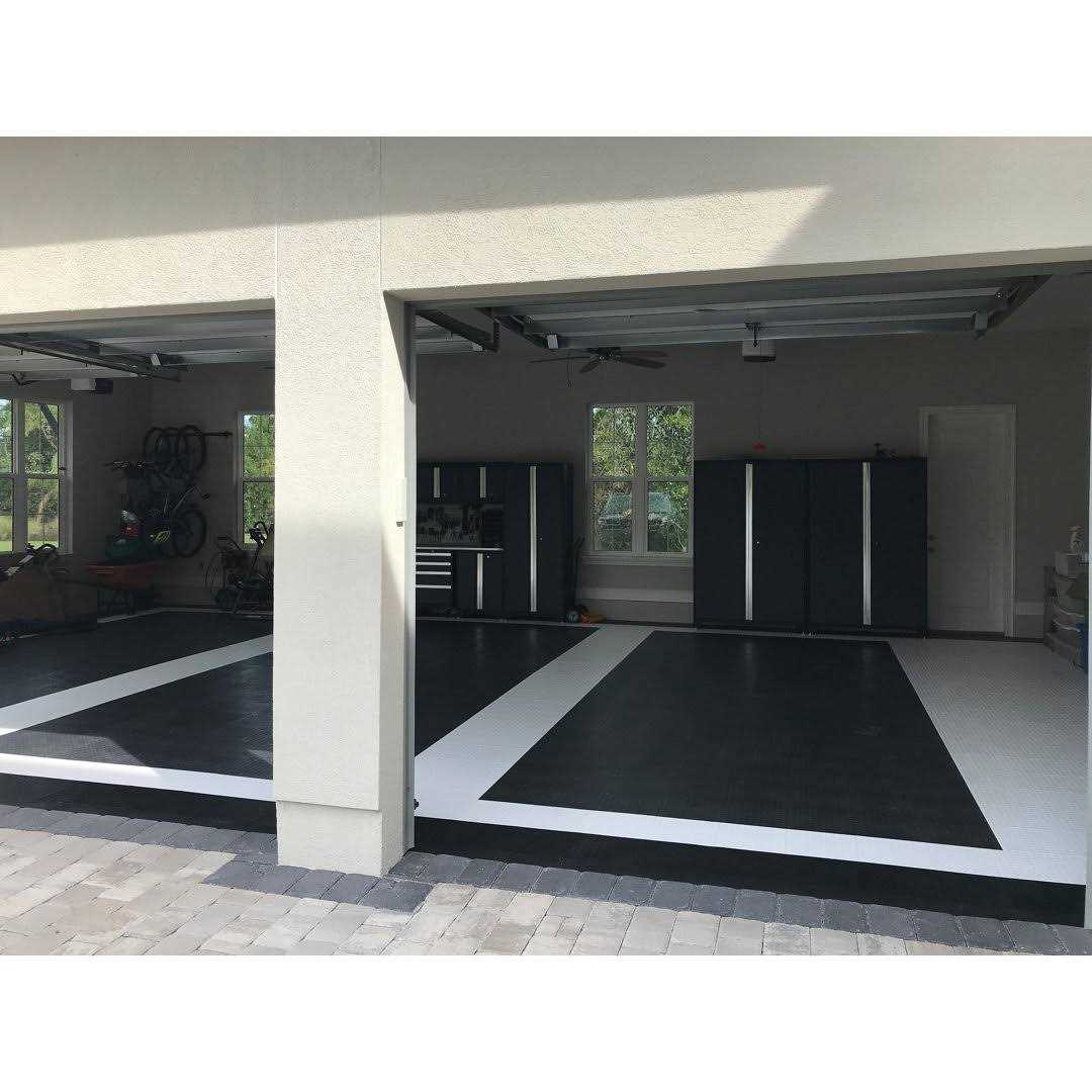 Big Floors GarageDeck Coin Pattern Durable Copolymer Interlocking Modular Non-Slip Garage Flooring Tile - Image 5