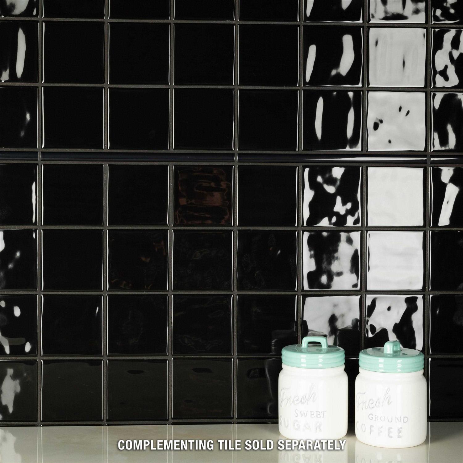 Merola Tile Twist Square 11-3/4 in. x 11-3/4 in. Ceramic Mosaic - Image 3