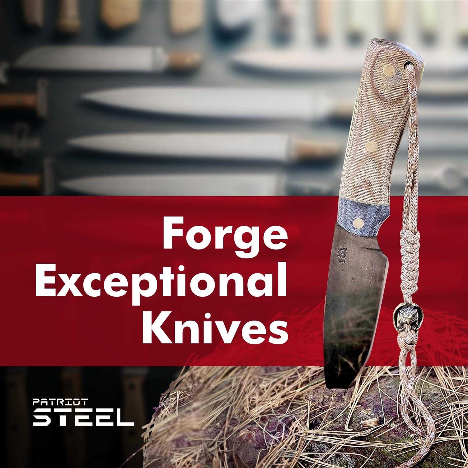 Patriot Steel 1095 High Carbon Knife Making & Forging Steel Cold Rolled Annealed Steel for Knife Making Supplies - Image 5