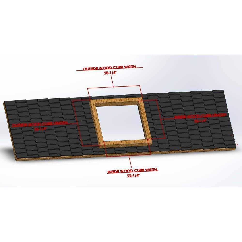 Gordon Skylight Gordon Fixed Curb Mount Skylight - Image 3