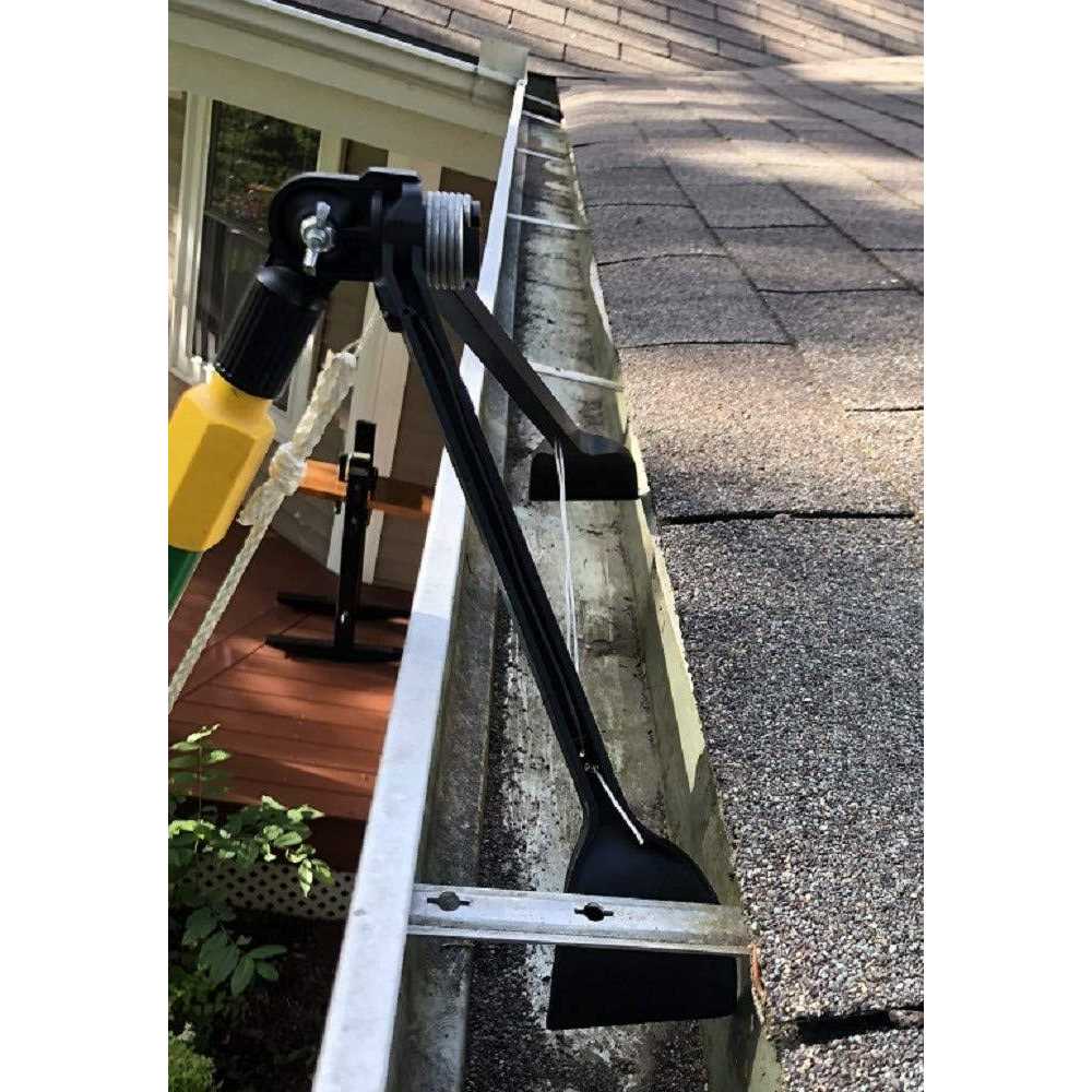 Gutter Sense Gutter Cleaning Tool with Lube and Extra Operating Line - Image 3