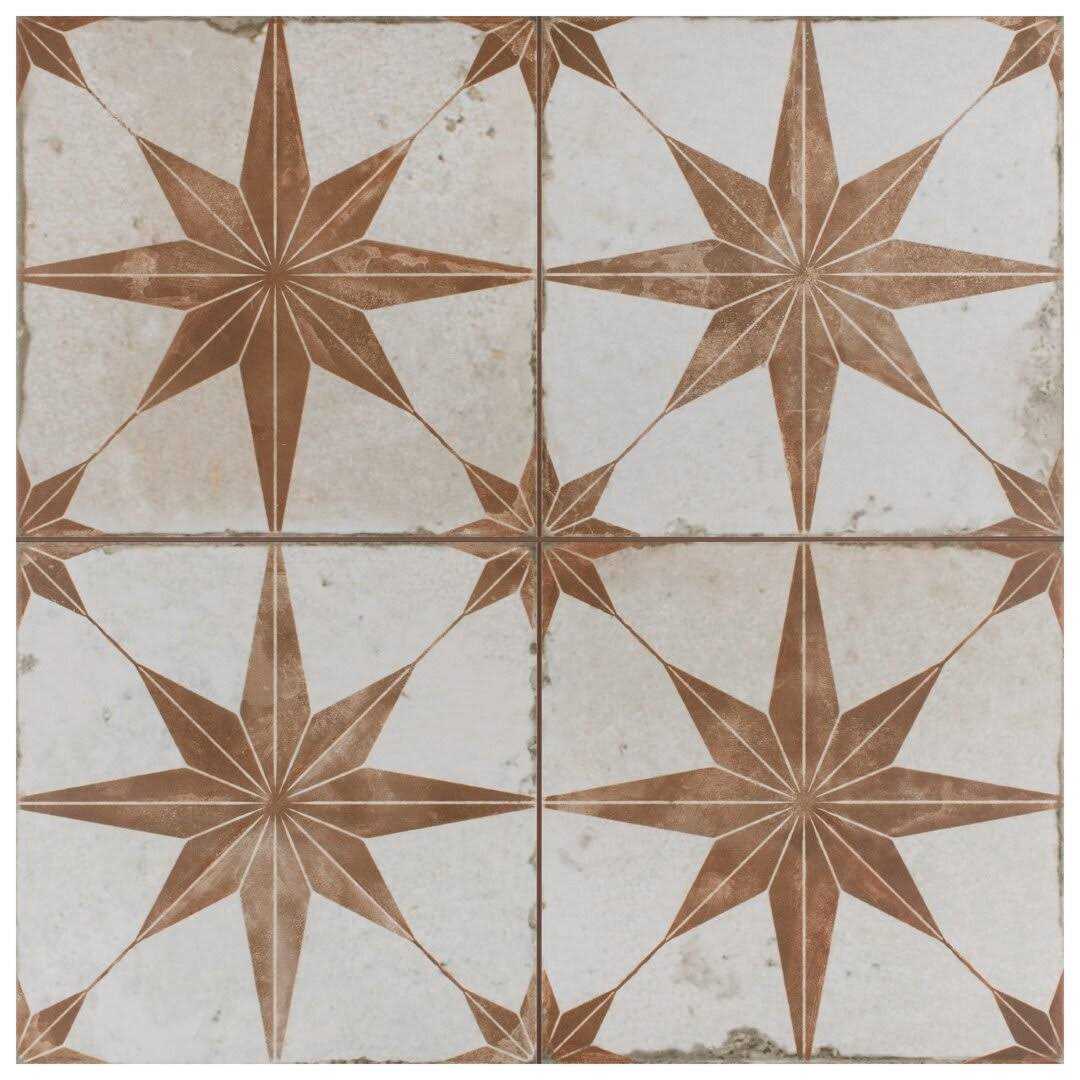 Kings 18 x 18 Ceramic Patterned Wall & Floor Tile - Image 5